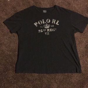 Dark gray polo Ralph Lauren t shirt